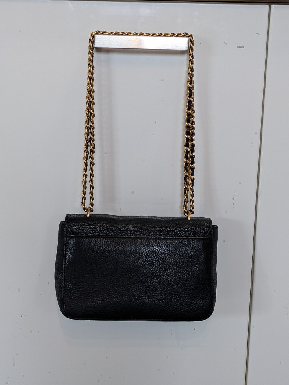 Tory Burch Britten Pebbled Leather Gold Chain Luxury Crossbody/Shoulder Bag π€ - Picture 3 of 17